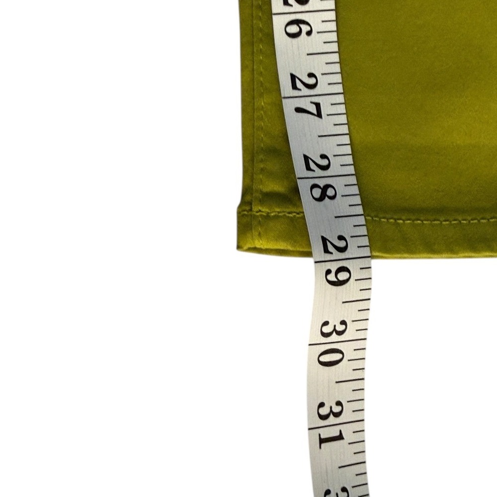 AG Adriano Goldschmied The Farrah Skinny Ankle‎ High Rise Jeans Chartreuse 4 27 - Picture 7 of 7